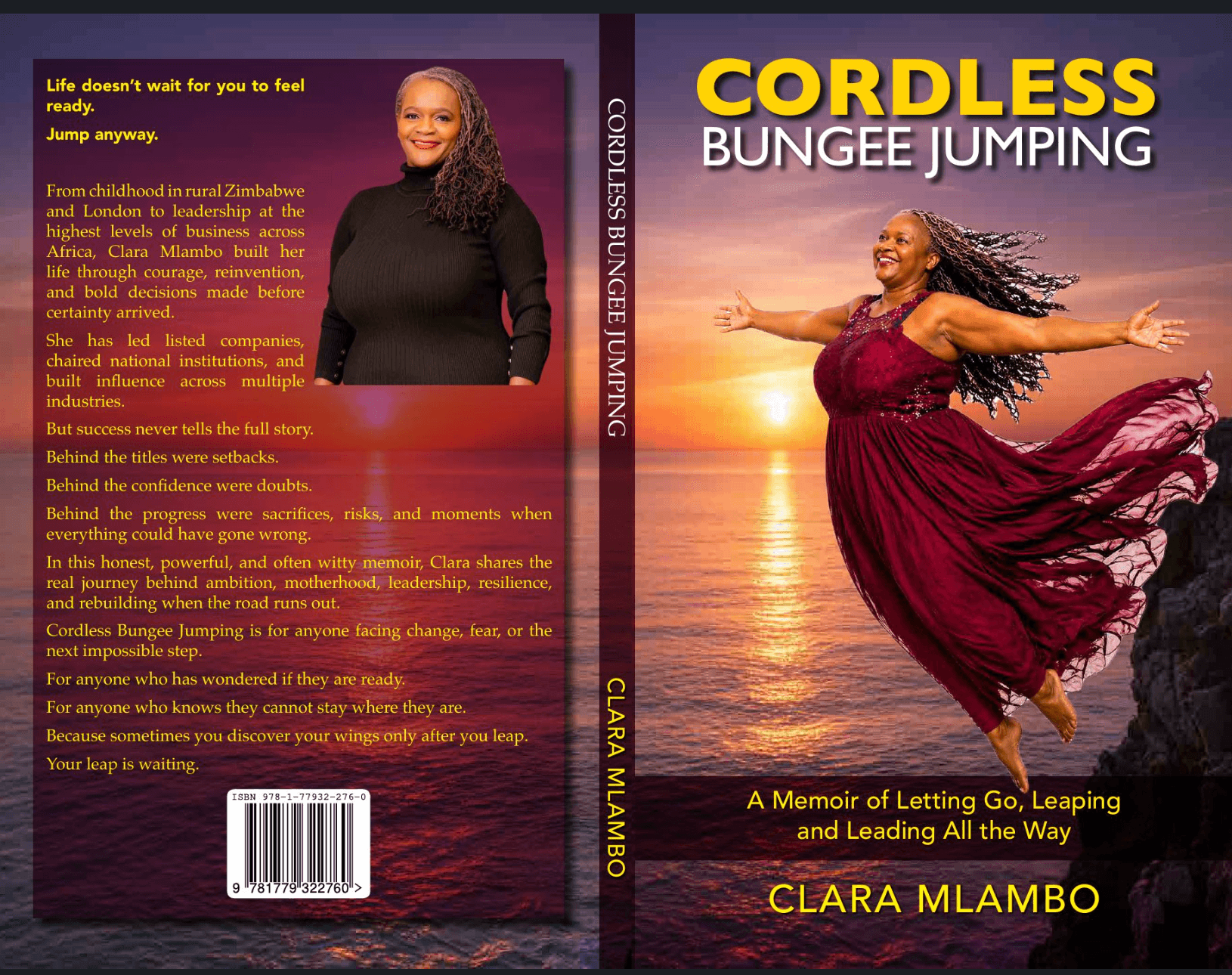 Cover spread of Cordless Bungee Jumping.